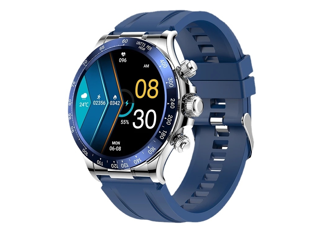 Relógio Inteligente Masculino com Rastreamento de Rota Gps Bluetooth Chamada Termômetro Corporal Monitor de Saúde À Prova DÁgua Esportes