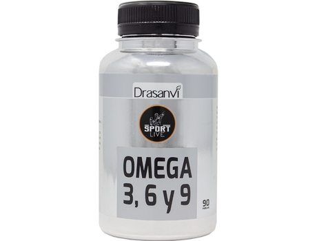 Suplemento Alimentar DRASANVI Omega 3 - 6 - 9 1000 Mg 90