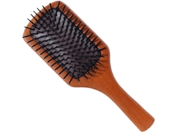 Escova De Cabelo Com Almofada Ar, Pente Desembaraçador Antiestático, Escova De Cabelo Madeira Para Casa, Apartamento