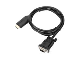 Adaptador Hdmi para Vga, Conversor de Sinal Digital analógico com Cabo 1,2 M. AQUAFORGE