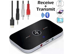 Transmissor E Receptor Bluetooth 2 Em 1, Adaptador Transmissor De Áudio Auxiliar Sem Fio De 3,5 Mm