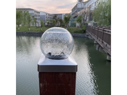 LUMINÁRIA SOLAR para cerca e escadas com LED AQUAFORGE
