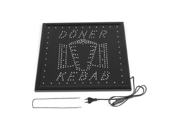 Placa Led Neón Doner Kebab Para Vitrines
