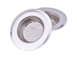 Nova Line filtro de Pia de Aço Inoxidável Resistente, 4,5 Polegadas, Conjunto de 2, para Cozinha