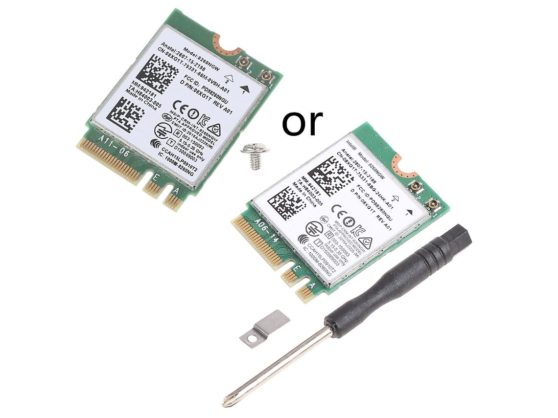 Lurelia Adaptador Usb Wi-fi 5 867 Mbps Dual Band 2,4/5 Ghz Bluetooth 4.2 M.2 Ngff