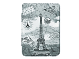 Capa Tpu Para 2024 Kobo Clara Colour/bw (6 Polegadas) Torre Eiffel Siurn