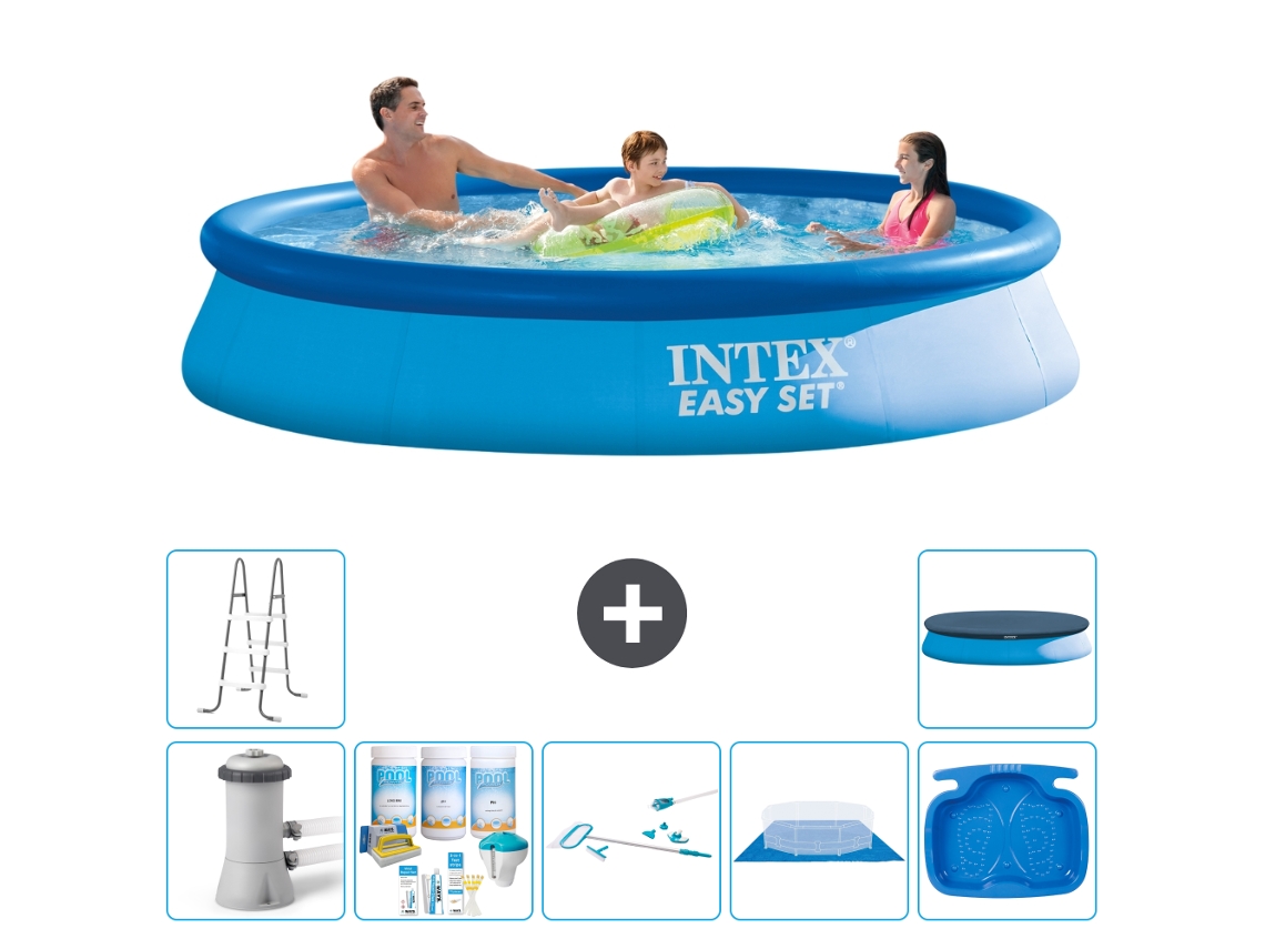 Intex Piscina Easy Set Redonda - 366x76 Cm - 8-peças S20236