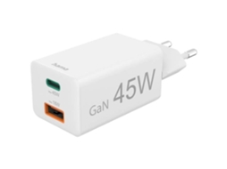 Carregador HAMA Indoor Usb para Tomada de Parede Nbr. Saídas: 2 X Usb-A Usb-C Fêmea Power Delivery Usb Power D