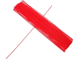 Substituição Canudos Por Aerossóis PP Vermelho, Tubos Extensão Por Limpador.