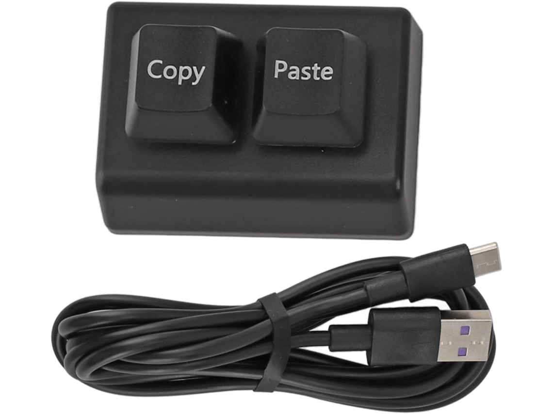 Teclado De 2 Teclas, Copiar E Colar, Osu, Switch, Usb-c, Macros, Ritmo