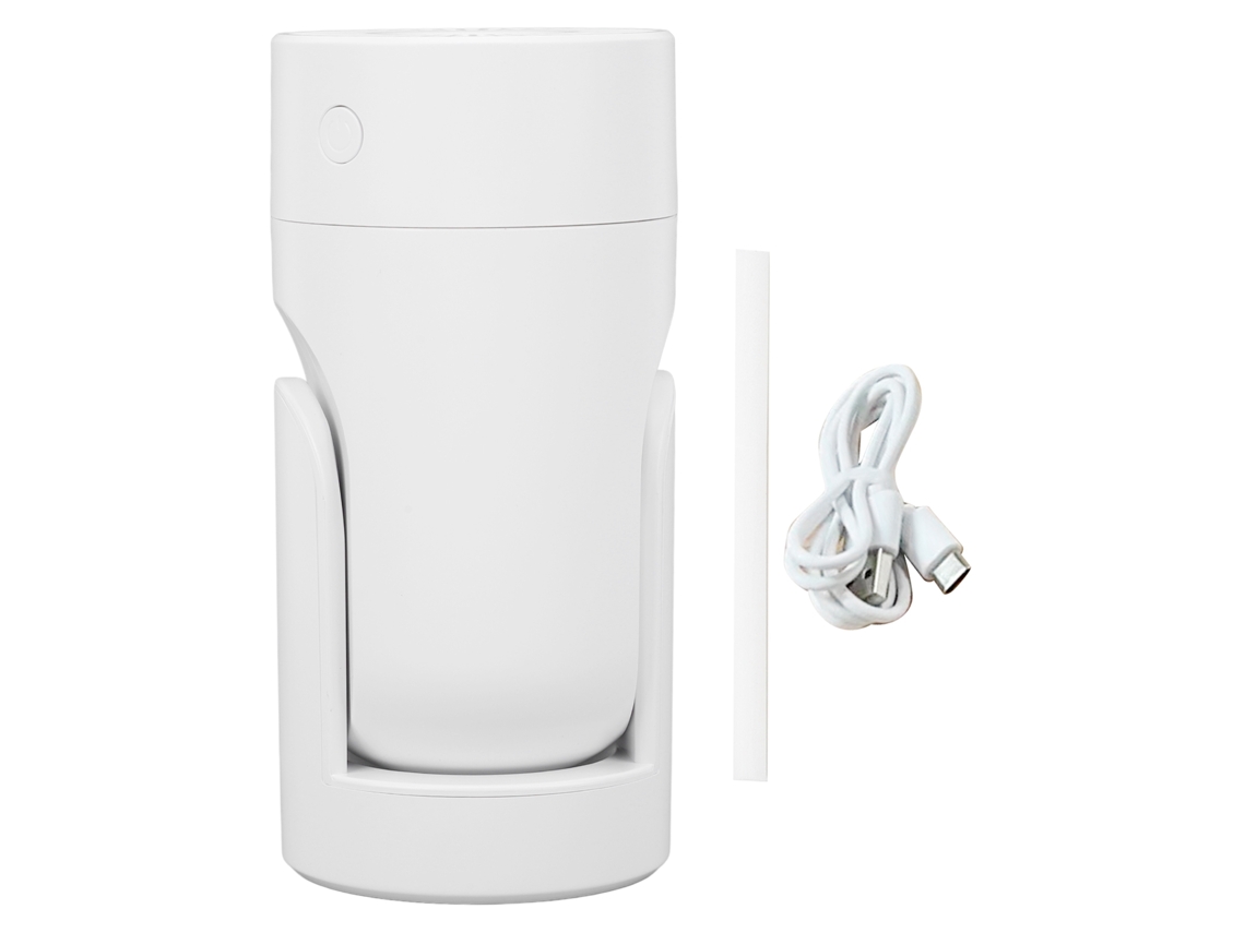 Humidificador portátil LAXISCREED mini Usb com rotação de 360° para carro, casa, escritório e viagens