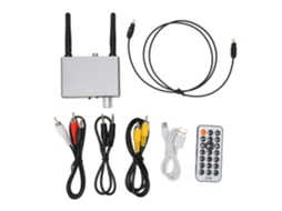 HURRISE Digital To Analog Audio Converter Digital To Analog Converter Jack Adapter Peça de Vídeo