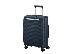Mala De Cabina Upscape 55cm de Acesso Frontal 4 Rodas Expansível Azul Noite Samsonite