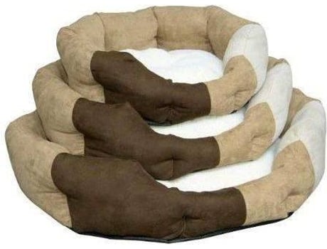Cama para Cães e Gatos Amy (Castanho - 64x57cm - Poliéster)