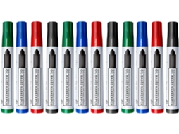Pacote Com 12 Marcadores Permanentes Expert, Toner Anti-marcas Para Metal, Vidro E Poliestireno.