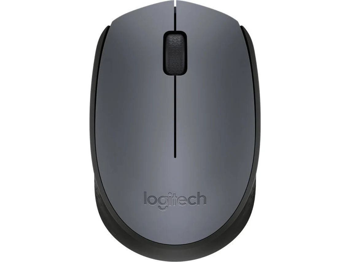 Rato LOGITECH M170 (Wireless - Casual - 1000 dpi - Cinzento)