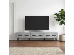 Vidaxl Gabinete Para Tv Com Gaveta Sonoma Cinzento 147 X 34,5 X 30 Cm