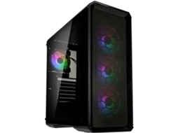 Caixa Atx para Pc de Torre Média com Painéis de Vidro KOLINK Levante V2 Rgb