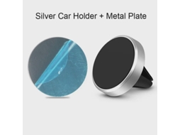 Suporte Magnético Para Celular Com Encaixe Na Saída De Ar Do Carro, Suporte Para Gps, Adesivo Magnético Para Interior Do Carro.