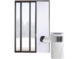 Kit De Ventilação Para Janela Secadora Roupas | Vedação Portátil Universal À Prova Vento Ar Condicionado Janelas Abrir
