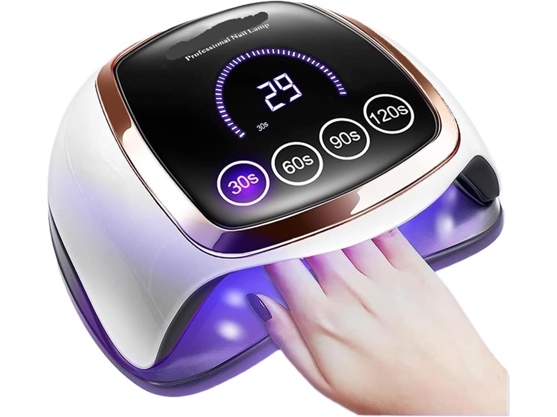 Lâmpada UV LED SFUSHOS, 168W, memória, tela LCD