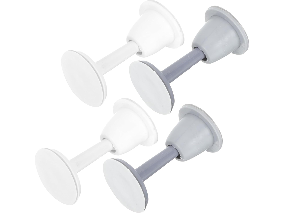 Suporte de silicone Semi-Pregos Batte, antiderrapante, conjunto de 4 peças, formato angular.
