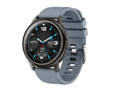 Smartwatch ROGBID Gt2 Dial Cinza 45Mm Pulseira de Borracha Smartwatch