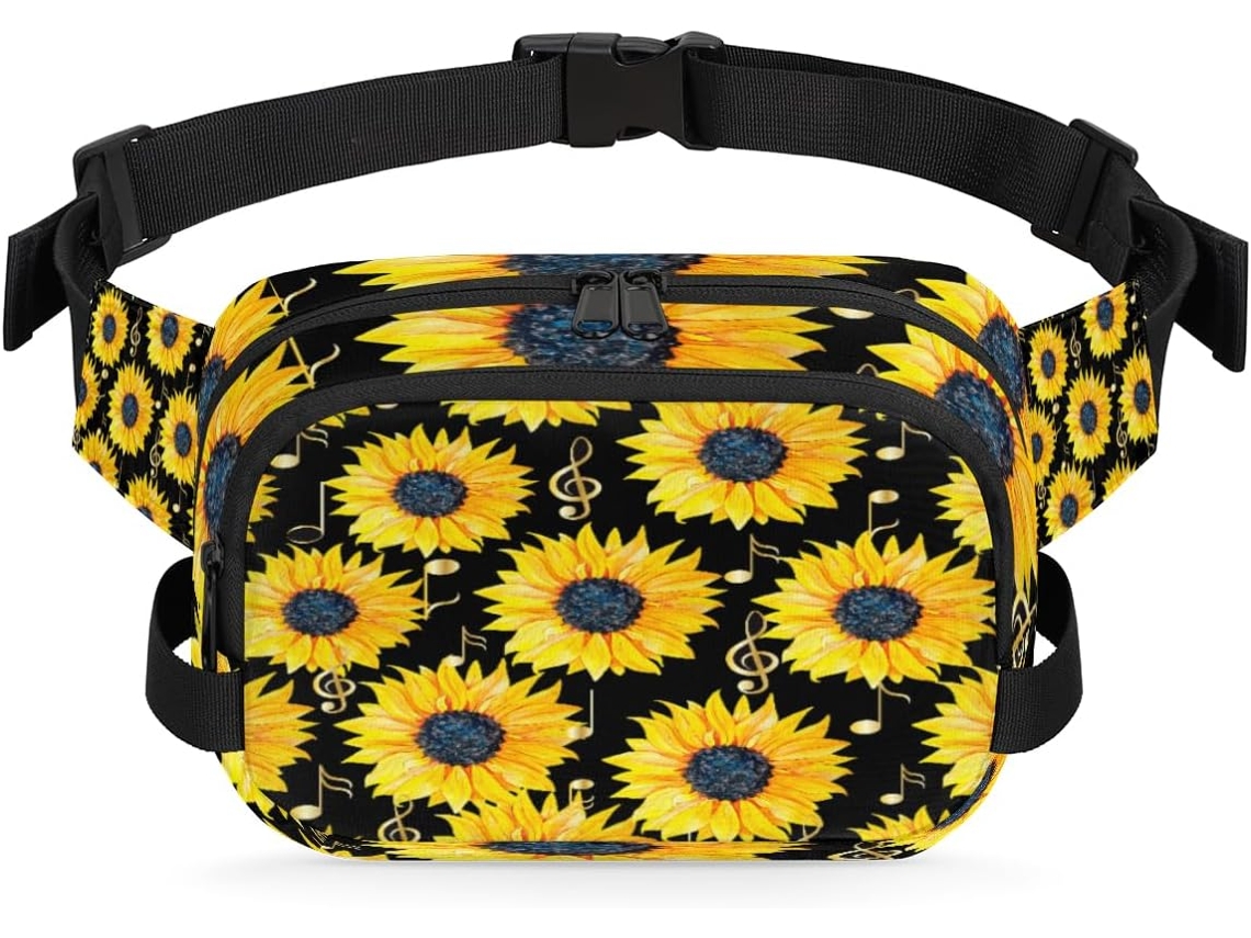 Mochila AQUAFORGE Tropicallife de Couro, Estampa de Bola Esportiva