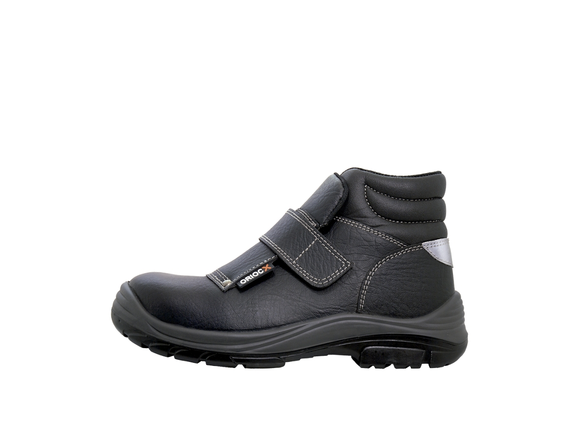 Bota de Segurança ORIOCX Ebro S3 (Negra -Couro de grão -43)