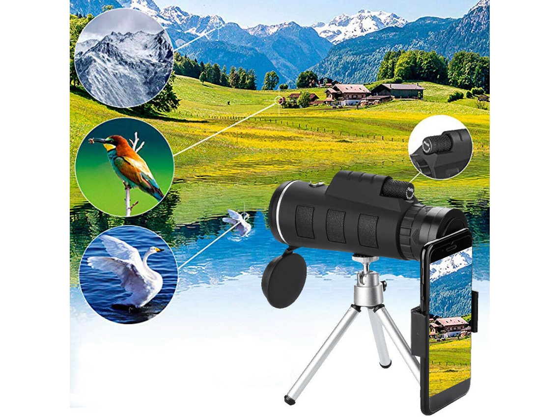 Lente Monocular LAXISCREED 40x60 com Bússola
