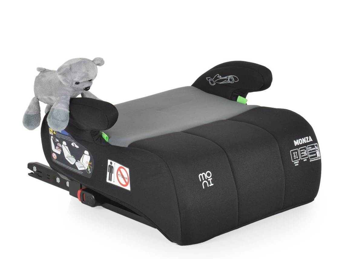 Assento Elevatório para Carro Monza 125 a 150 Cm com Isofix By MONI Gray