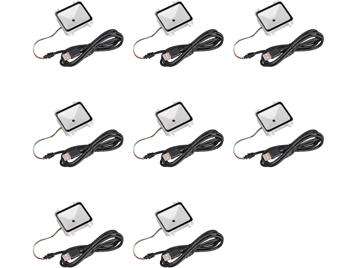 Leitor De Código De Barras 2d Integrado 8x, Leitor De Código De Barras Usb Qr Rs232, Quiosque Com