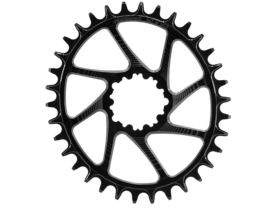 Prato Oval Gxp Boost Prateado 34Tgarbaruk