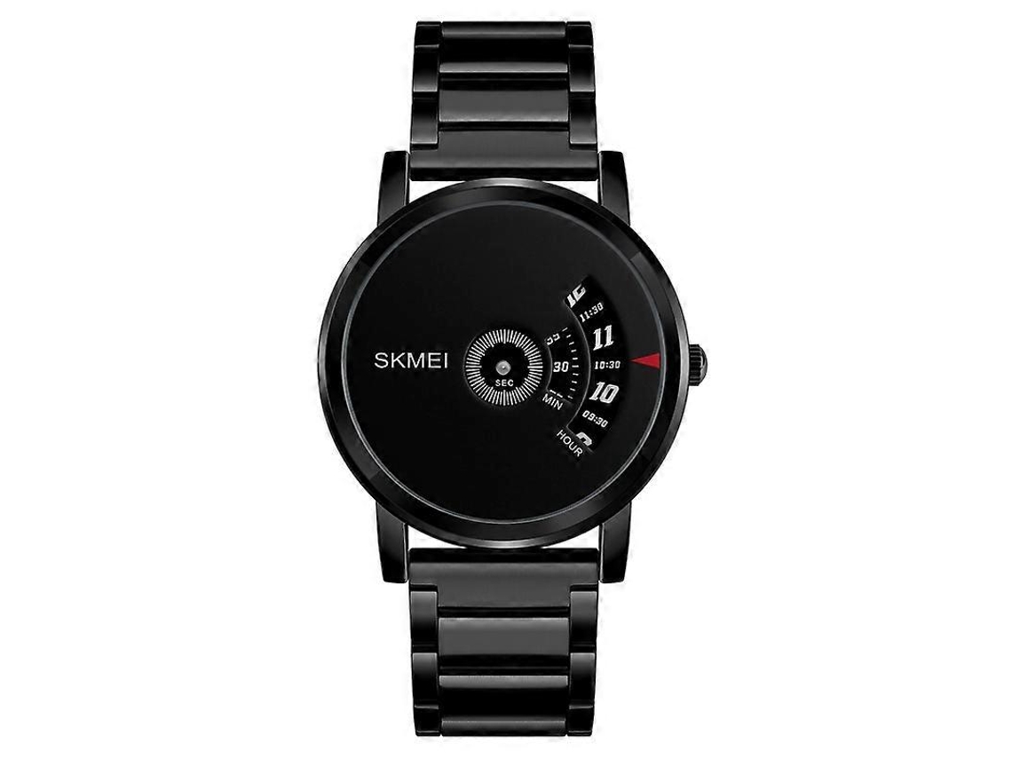 Relógio De Pulso Skmei 1260 Fashion Creative Pointer, Resistente À Água Até 30 Metros, Com Mecanismo De Quartzo E Pulseira De Aço Inoxidável.