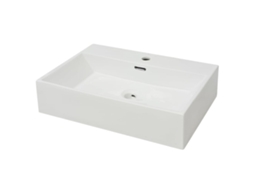 Basin, Basins Vidaxl Branco Cerâmica (60.5 X 42.5 X 14.5 Cm)