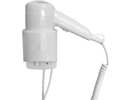 Secador de Cabelo de Parede CUBOHOTEL S1 (1200 W - 2 Níveis de Temperatura)