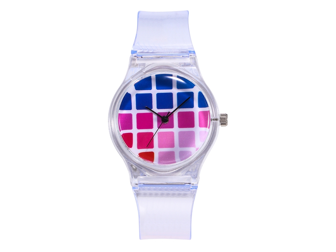 Relógio de Pulso Feminino Cute Girls com Pulseira de Silicone e Movimento de Quartzo 4