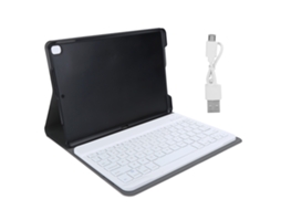 2026zentro-capa Slim Com Teclado Sem Fio Detachável E Slot Para Caneta Para Tablet Ouro Rosa Acessórios De Computador