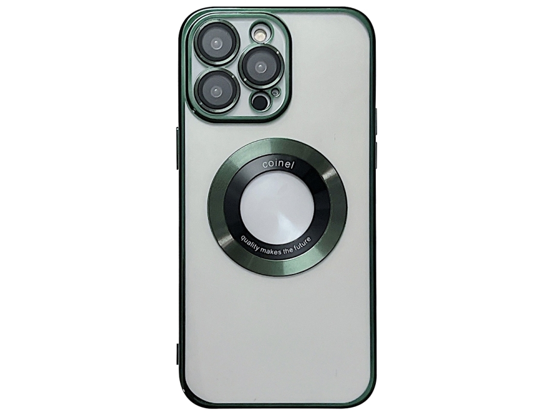 Capa De Tpu Para Iphone 12 Pro Max - Revestimento Eletroplástico - Magsafe