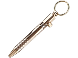 Caneta Gel De Latão, 0,5 Mm, Tinta Para Escrita, Negócios, Curta,