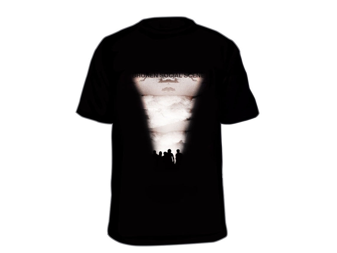 Broken Social Scene Lightblast T shirt ROCKINSTONE Unisex Adults Best Sellers Size:m