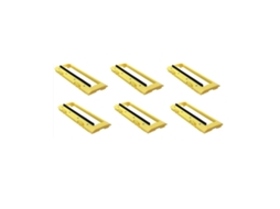 Acessórios de Aspirador Pacote com 6 capas de escova principal amarela para vassoura para A4 A4S T4 X430 X432
