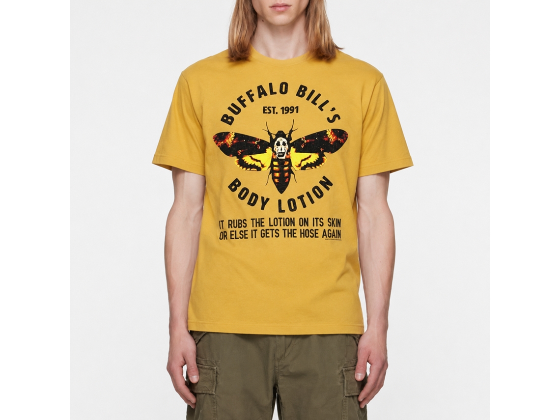 Rockinstone Silence Of The Lambs Movie Bills Body Lotion Solid Ginger Adult T-shirt Size:m