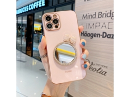 Capa de Telefone com Suporte de Anel para iPhone 11 Pro EOOCOO