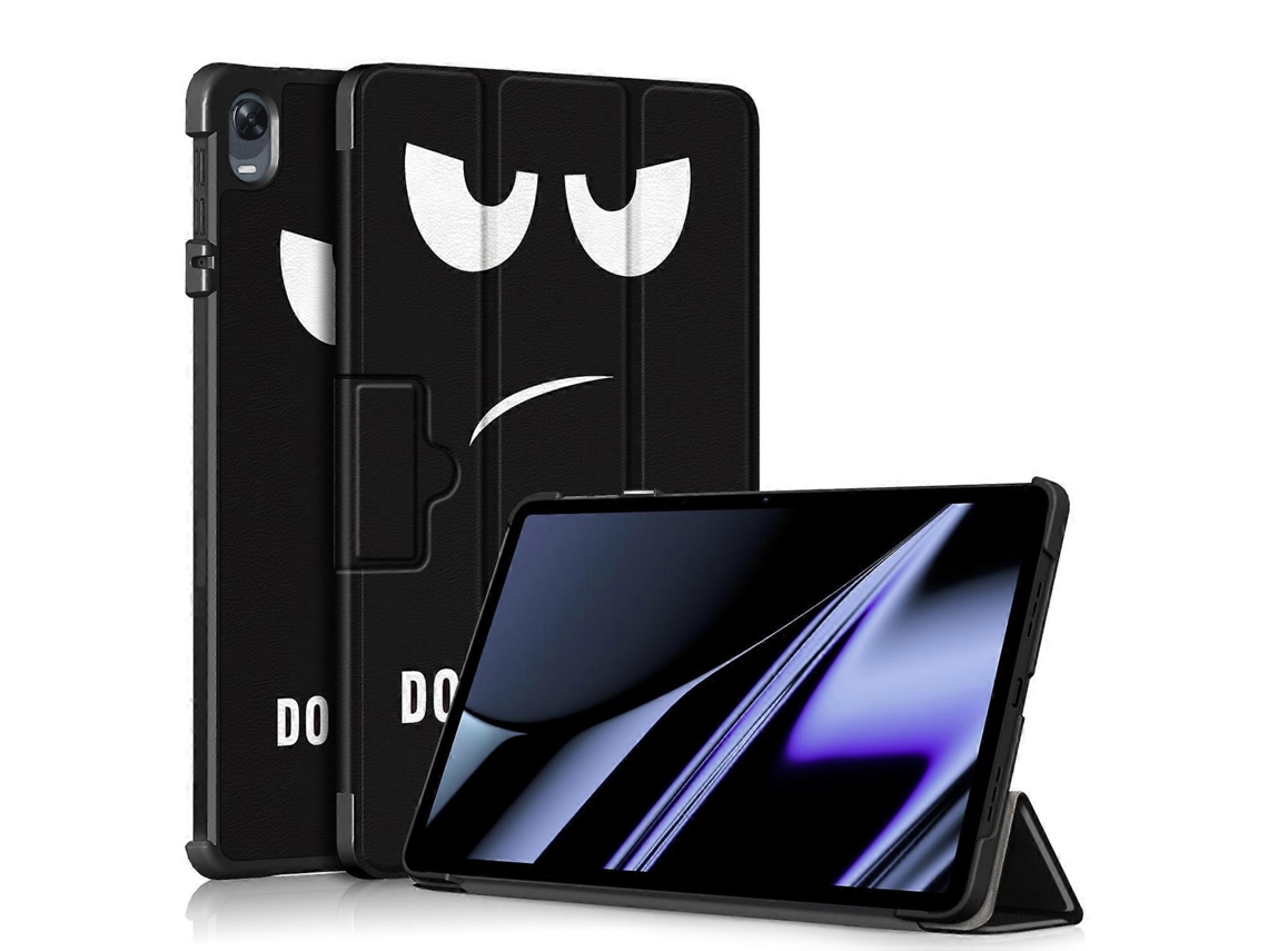 Capa de couro com padrão colorido Webake para tablet Oppo Pad de 11 polegadas com fivela magnética dobrável