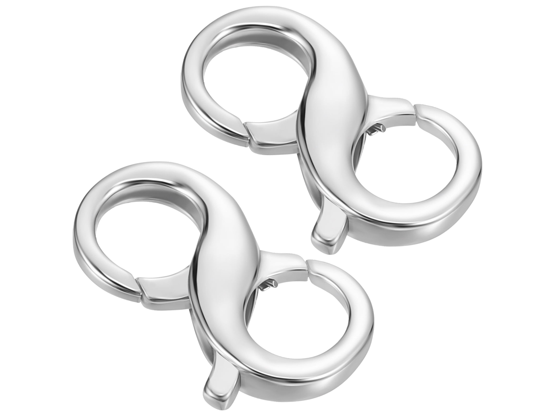 2 Fivelas De Joia De Metal Com Garras Duplas