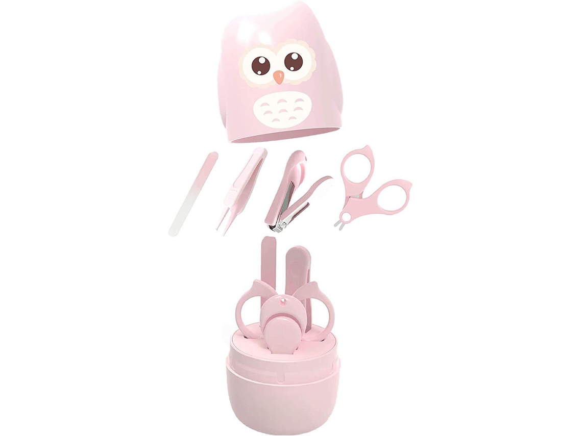 Kit de Unhas para Bebé Conjunto 4 em 1 com Estojo Fofo TRUYUETY