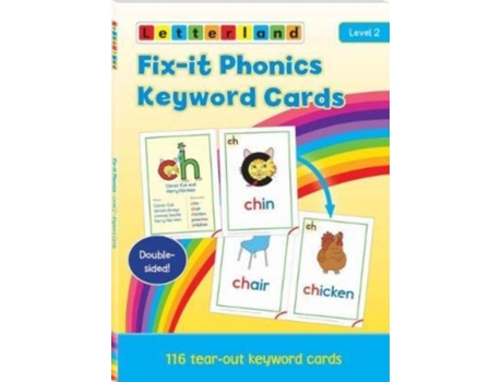 Livro fix-it phonics - level 2 - keyword cards (2nd edition) de lisa holt (inglês)