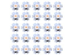JILLIOPER Chips De Led Bright Star Component, Led De Alta Potência Com Placa De Alumínio Para Emissão Uniforme De Luz E Baixa Decadência Luminosa, Amplas Aplica