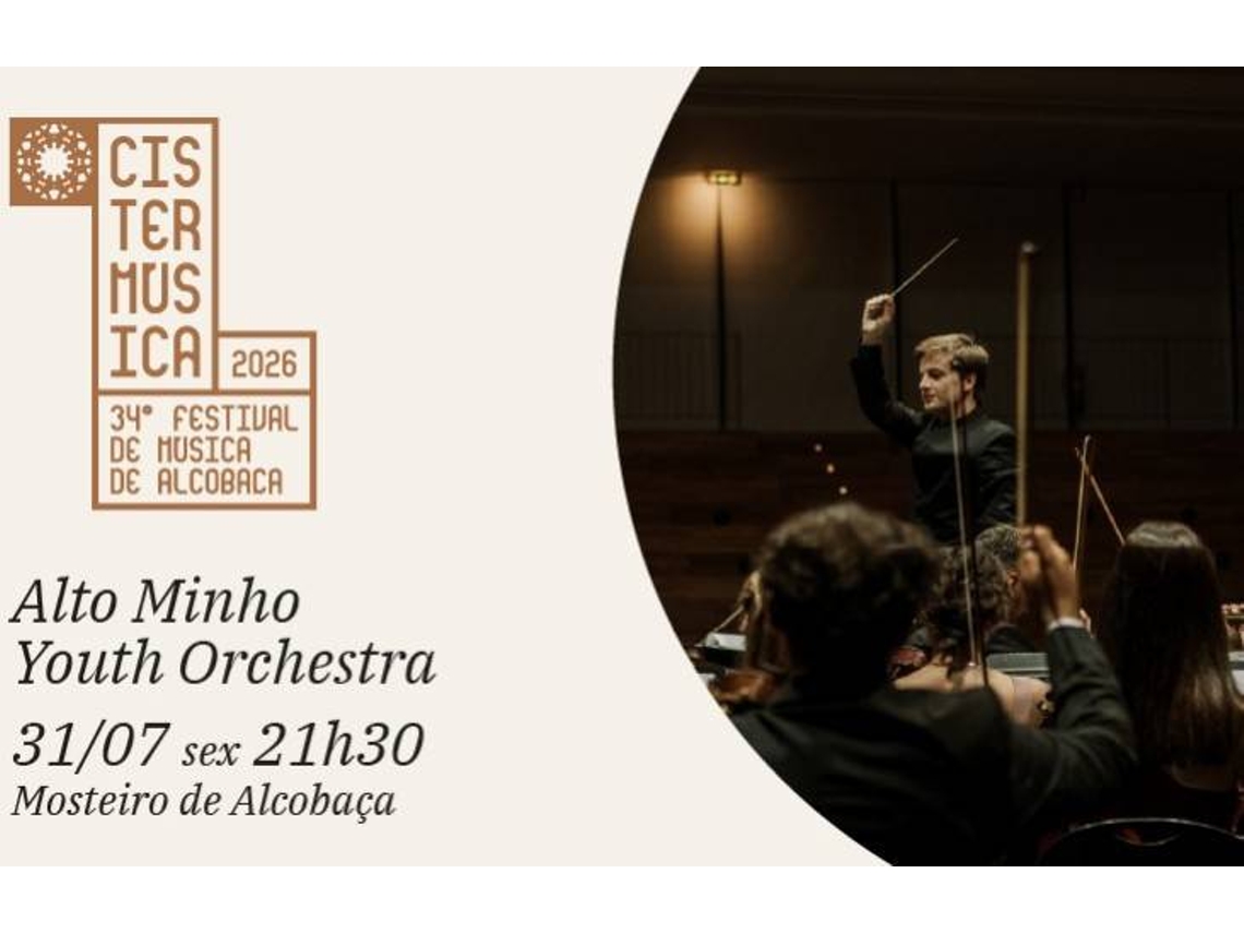 Bilhete ALTO MINHO YOUTH ORCHESTRA 2.ª DE MAHLER – CISTERMÚSICA 2026